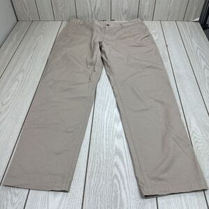 Men's North Face Khaki Pants Size 38 Beige Cotton Blend‎